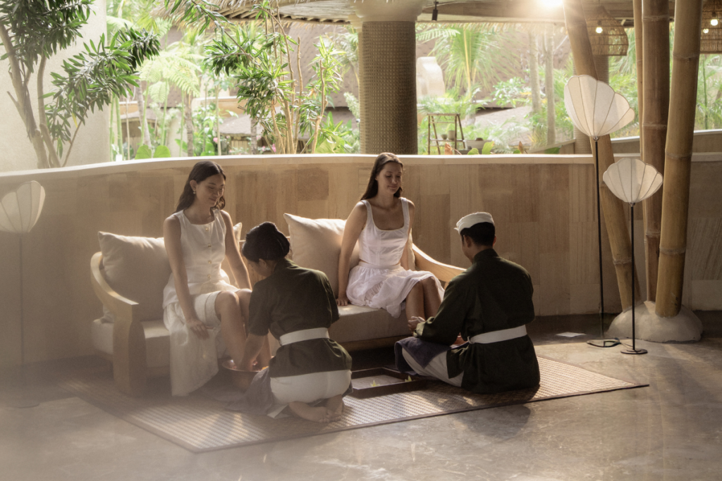 guest arrival service at Equipoise resort