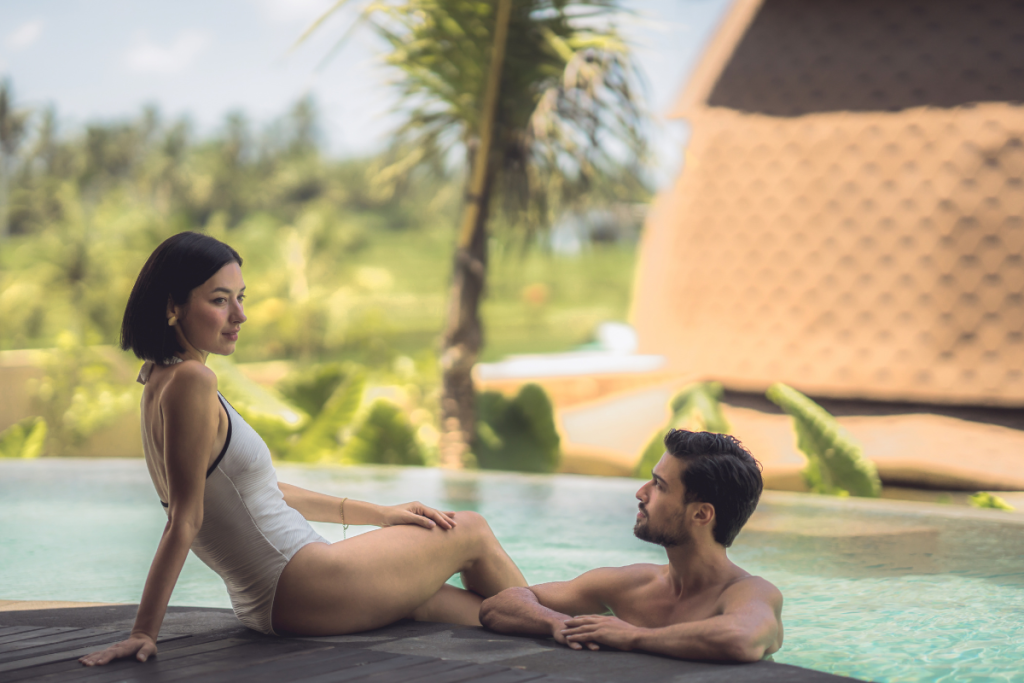 a couple who enjoyed at Equipoise resort