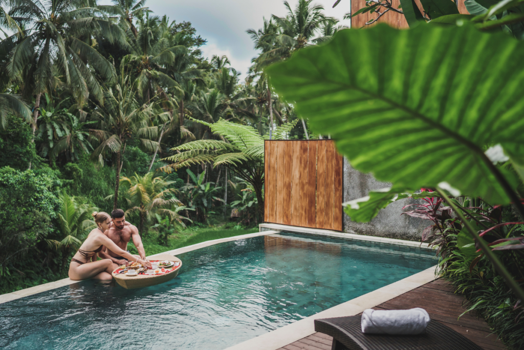infinity private pool in dedary resort