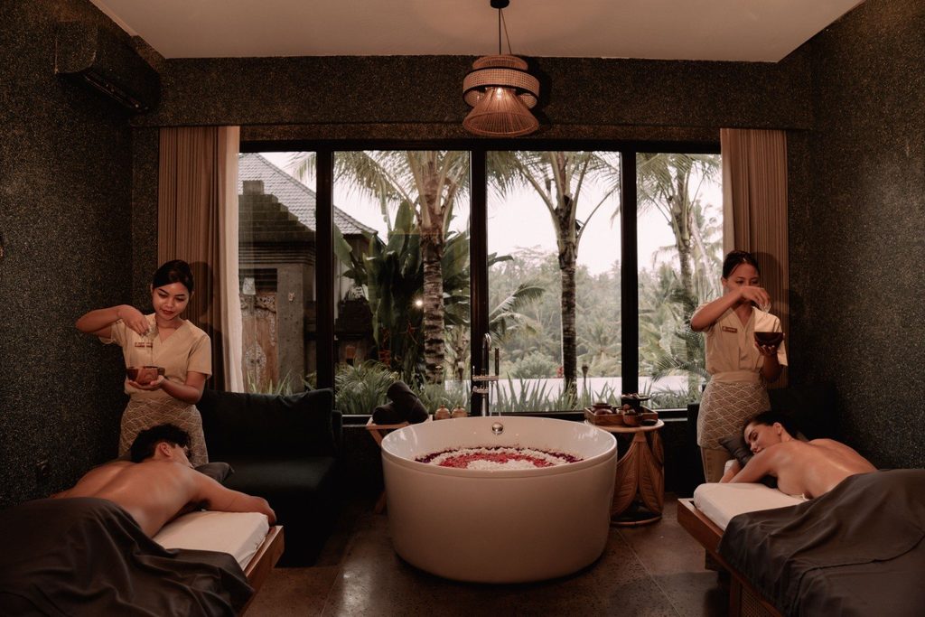 The couples massage experience in Ubud at Hammana Spa