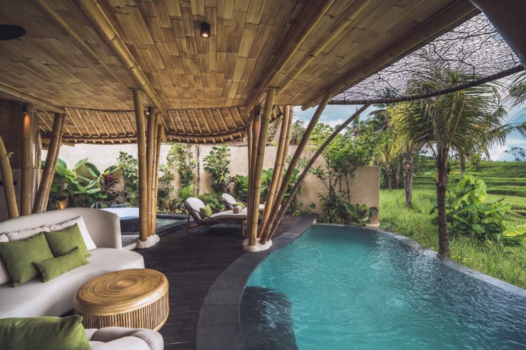 equipoise resort one room with bamboo villa