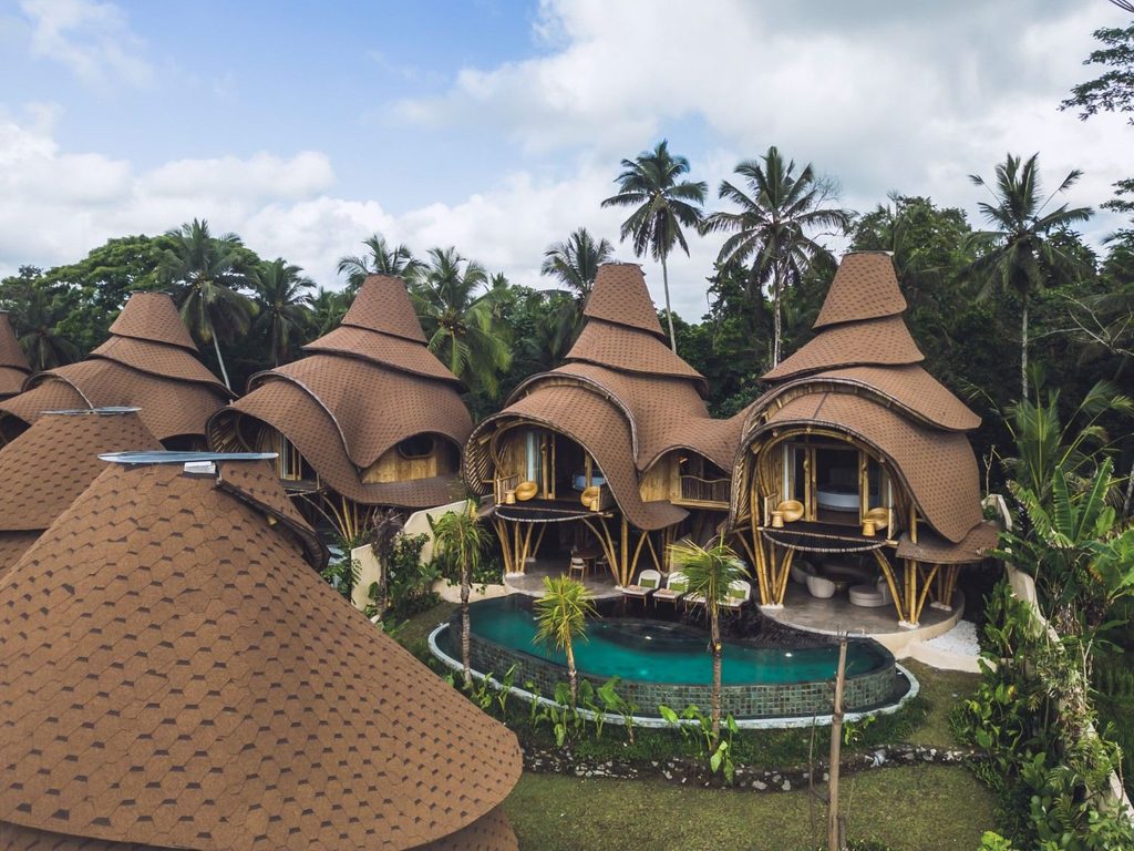 Equipoise Resort Ubud uses bamboo as more than just a decorative detail. 