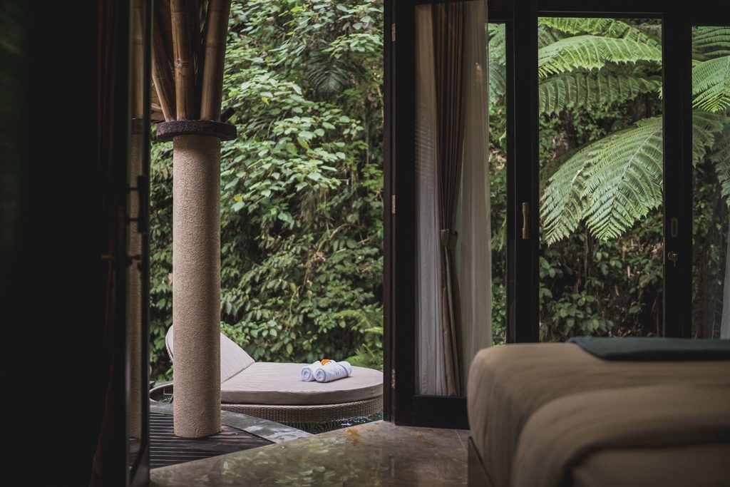  jungle view from room at aksari resort